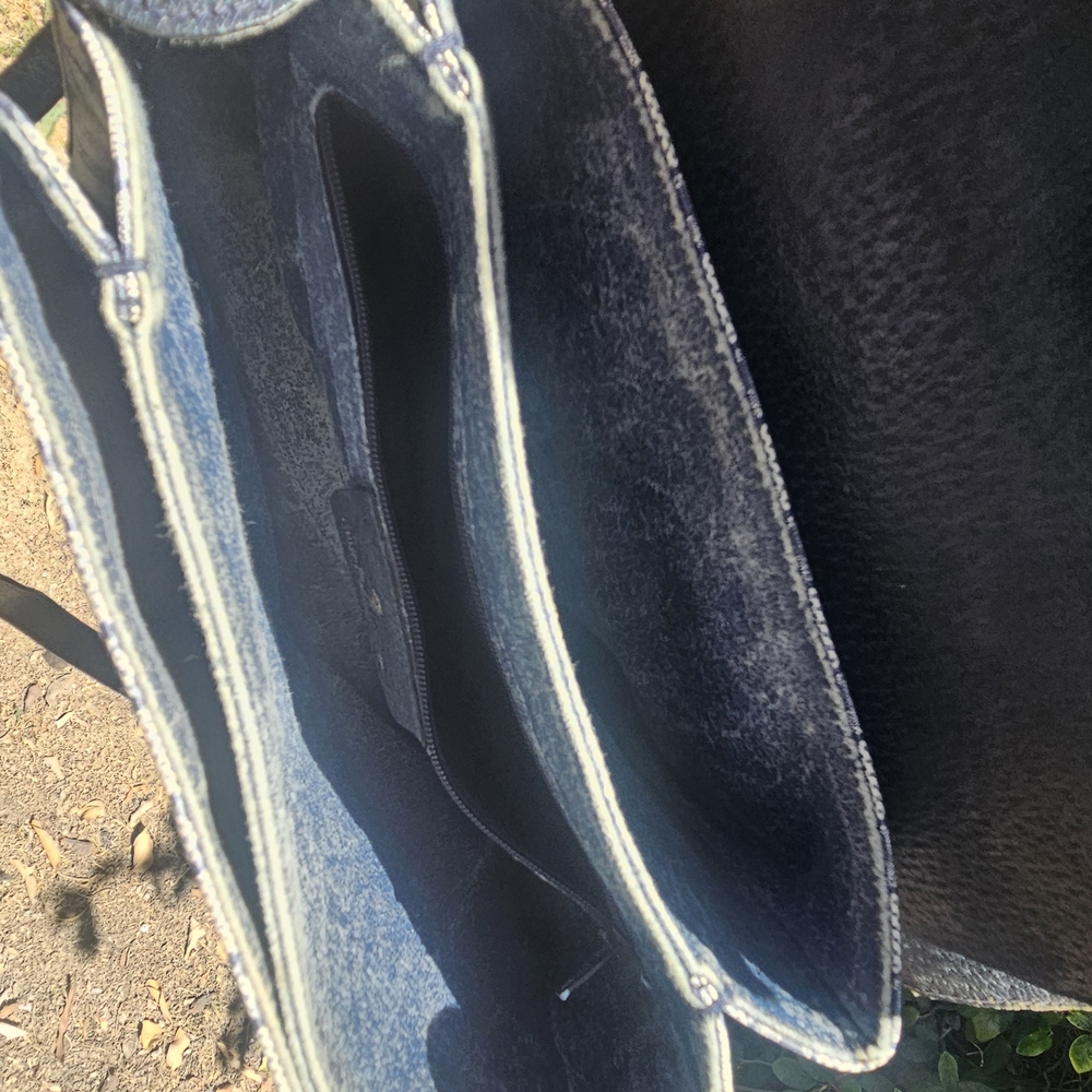 Gucci Gray Crossbody Bag **with Flaws** - Picture 5 of 9